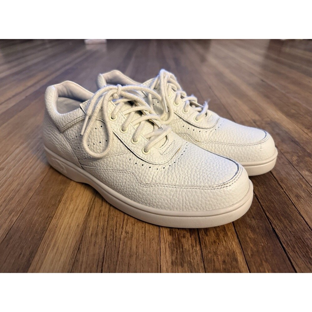 Dr Comfort Womens Casual Patty Walking 1040 White Leather Shoes 10 Medium